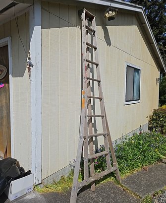R0 Wooden Orchard Ladder