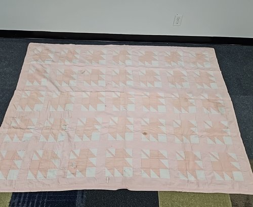 BNH Lot To Include Two Pink Quilts