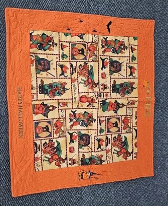 BNH Lot To Inlcude Extra Small Quilt With Halloween Print