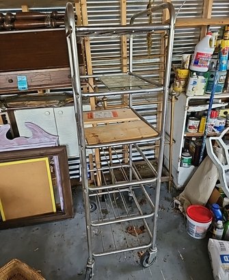 R0 Lot To Include Two Metal Shelving Units And Contents