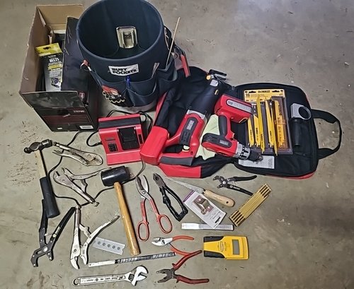 R0 Craftsman Tools Including Belt Sander, Drill, Reciprocating Saw With Accessories