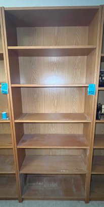R8 Bookshelf With Adjustable Shelves 2 Of 6 Measures Approx 6ft 7.5in X 2ft 7.5in X 11in