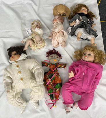 Heritage Mint Doll, Mocko Jumbie Doll, Porcelain Emily Doll, Ashton Drake Baby Doll, Forever Friends Doll