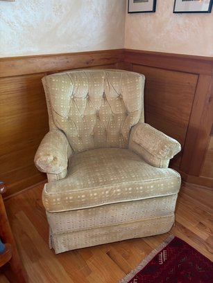 R1 Rocking Fabric Sofa Chair 1 Of 2