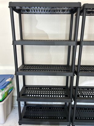 R0 Black Plastic Greenmade Shelf Two Of Three