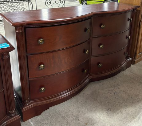 Six Drawer Dresser Made In Vietnam To Include Detached Mirror