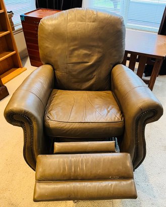 R7 Recliner Chair Leather Like Material 1 Of 2