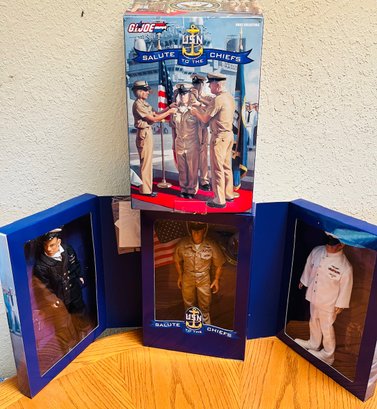 R3 G.I.Joe Salute To The Chiefs USN NAVY Adult Collectable Limited Edition