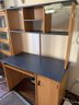 Desk With Removable Shelving And Cabinet And Pull Out Desktop