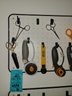 Peg Board, String Rack, Scissors, Fabric Cutters