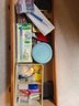 Wooden Chest, Yarn, Sewing Supplies, Madeira Thread Treasure Chest