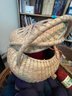 Knitting Baskets And Knitting Yarn In Various Sizes And Colors Including Anny Blatt, Highlands And Islands