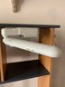 Desk With Removable Shelving And Cabinet And Pull Out Desktop