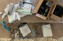 Wii Fit Balance Board, Wii Controllers, Nintendo Gamecube Controller, Wii Game Console, Assorted Electronics