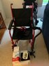 RM4 RM4 Drive ATC Series 19' Aluminum Transport Chair Blood Pressure Monitor, Walking Cane Step Stool
