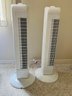 RM4 Two Oscillating 28in Tower Fans
