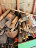 RM0 Buyers Pick Bench Grinder, Tire Chains, Birdhouse, Pool, Sawhorse, Wood Pile, Duraflame Logs, Rubbermaid A