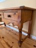 R1 Handmade Pine Buffet With Three Drawers. It Measures About 60in X 20in X 30in Tall
