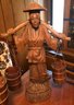 RM 2 Vintage Carved Teakwood Figurines From The Philippines 1974