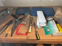 R1 Shelf Of Tools And Hardware.  Snake, Storage, Skilsaw