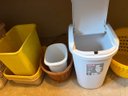 R2 Cleaning Supplies, Paper Goods, Laundry Baskets, Buckets Trash Cans, Space Heater
