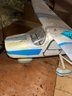 Styrofoam Model Air Plane, Two Remote Controls, Two Propellers
