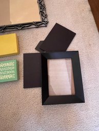 Various Size Small Picture Frames, Grandmas Brag Book