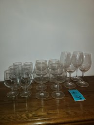 Wine Glasses, Wine Goblets, Water Glasses