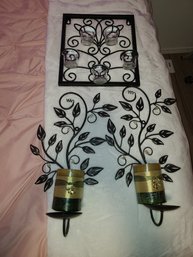 Wall Hanging Candle Holders