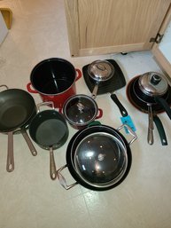 Cuisinart, Chantal, And Commercial Anodized Pots And Pans