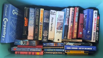 Various Books By Authors Including: Stephen King, Jack Paar, Tony Hillarman, Catherine Coulter
