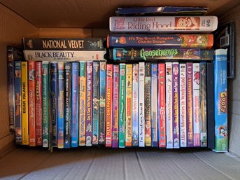 Various DVDs And VCH Movies