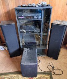 Stereo System And Entertainment And System Stereo Cabinet