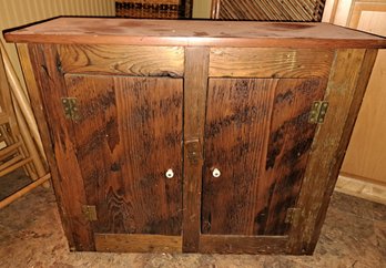 2 Door Wood Cabinet