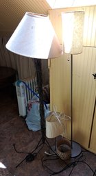 Three Lamps, Extension Cord, Lamp Shade.