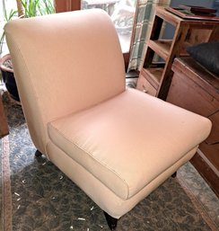 Upholstered Slipper Chair