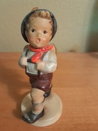 Possible Vintage Hummel School Boy Figurine.