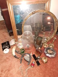 Mirrors, Perfumes,Candle Holders, Ashtray