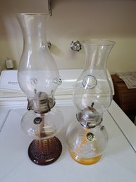 Two Oil Lamps