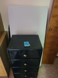 Folding Table And Cardboard Dresser