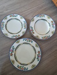 Antique Minton Plates And Bowls