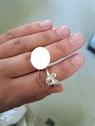 Size 10 And Mickey Mouse Sterling Ring 2 Ct