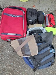 Various Coolers, Bags And Suitcase