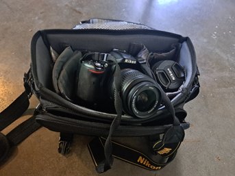 Nikon Camera And Case