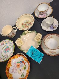 Tea Cups With Saucers, Small Bowls And Rabbit Theme Cup And Bowl BunnyKings Regd Trade Mark. Brands Like Norit