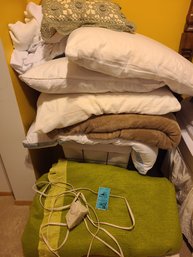 Biddeford Electric Blanket, Other Blankets, Pillows, Bed Sheets And 30in Tall Hamper