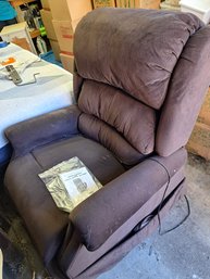 Brown Power Lift And Recline Chair