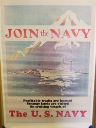 Join The Navy Poster, Us Navy Aviation Poster, High Flight Poem