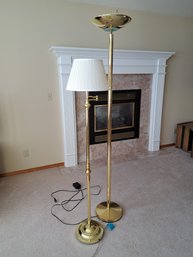Rm. 9. Two Standing Floor Lamps.