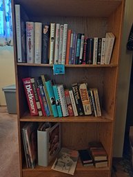 Bookshelf And Various Books